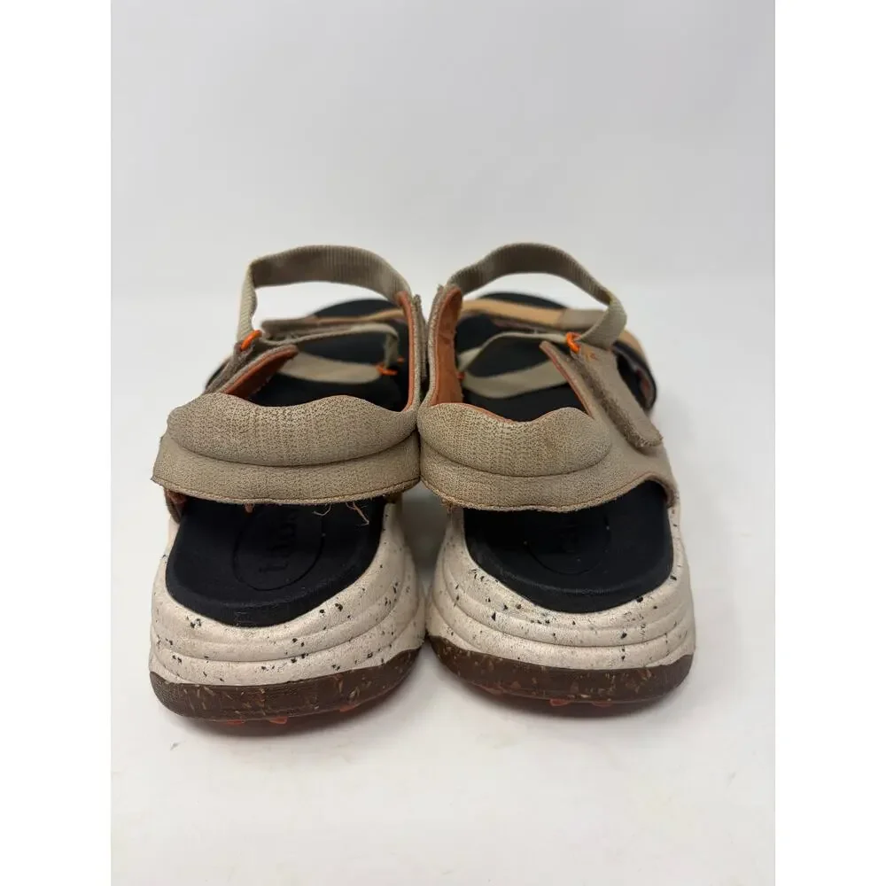 Taos women's Super Z sandals 7 Tan Multi orange strappy athletic $160